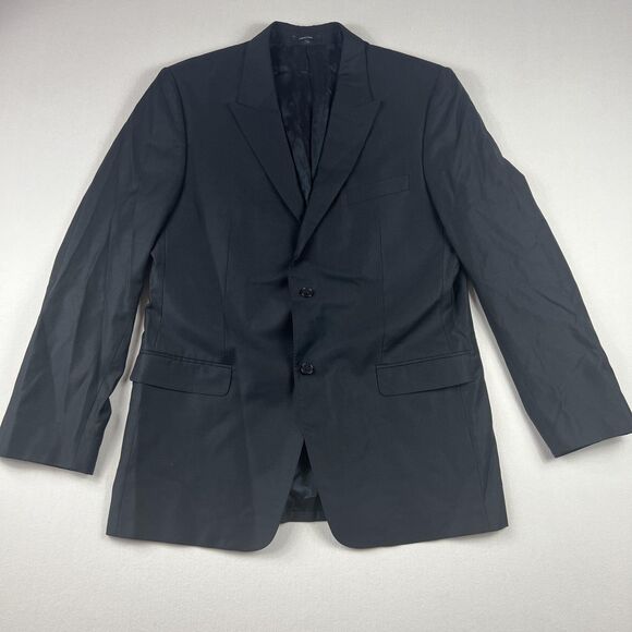 Versace Blazer Mens 44 Wool Blend Saks Fifth Avenue Classic Suit Jacket Lined - Picture 1 of 8